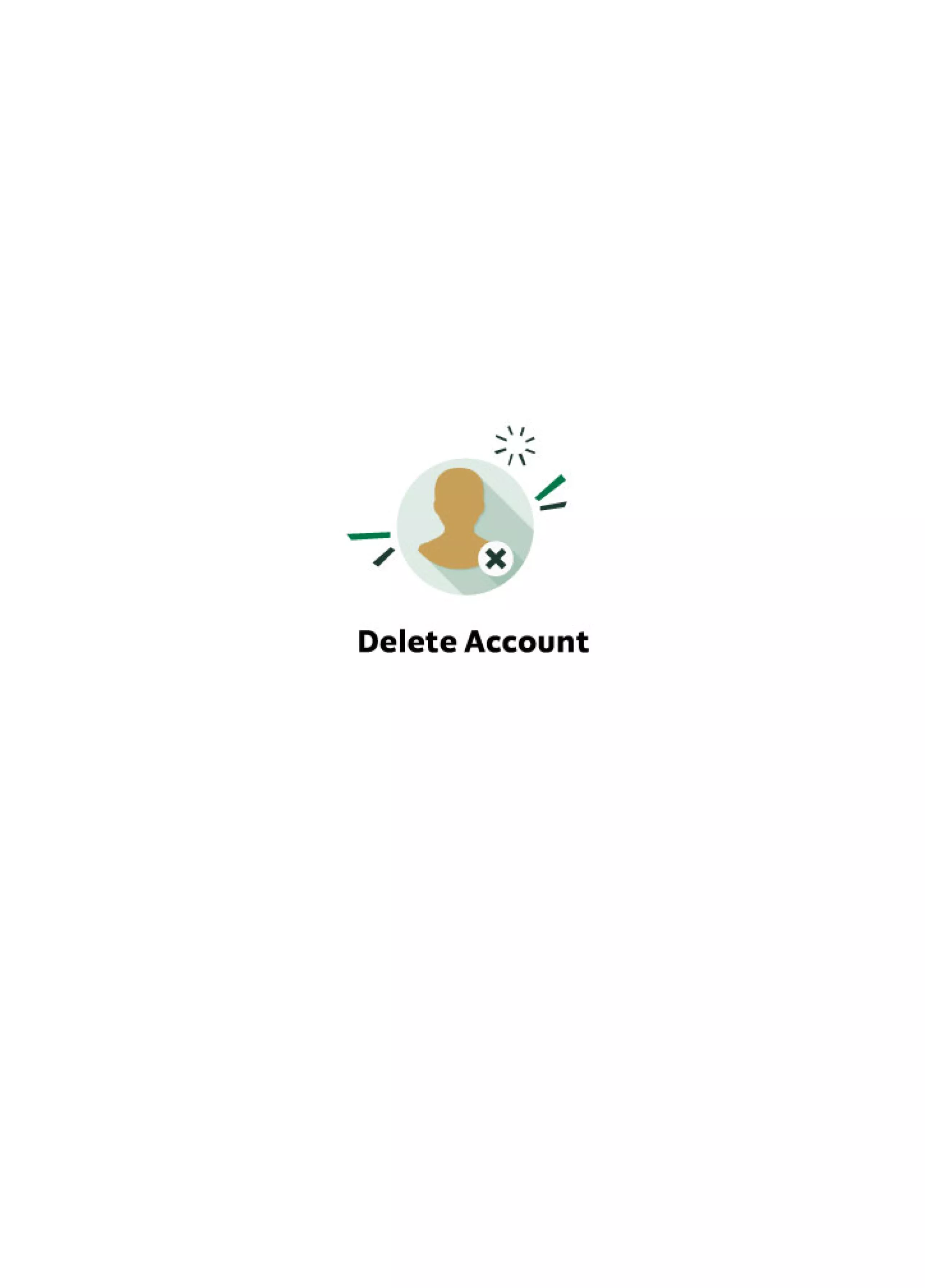 delete account banner