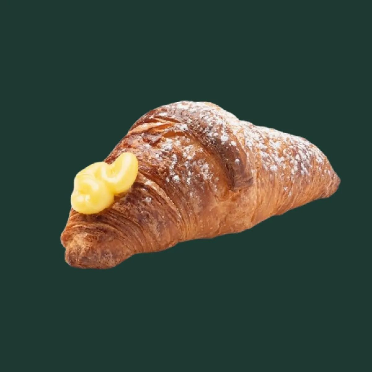 Crema filled croissant