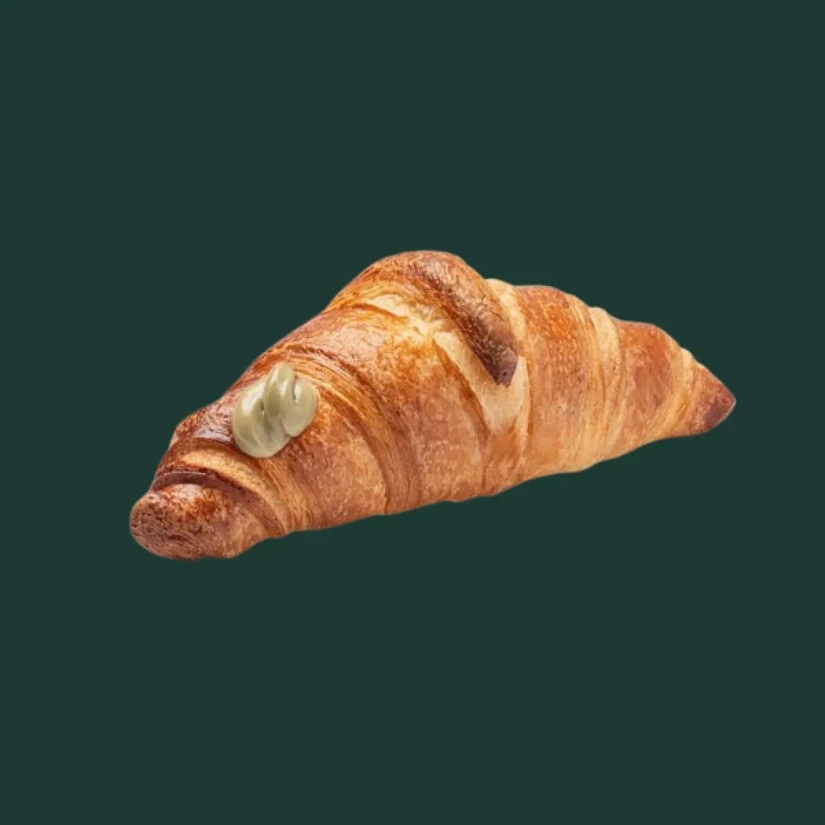 Pistachio filled croissant