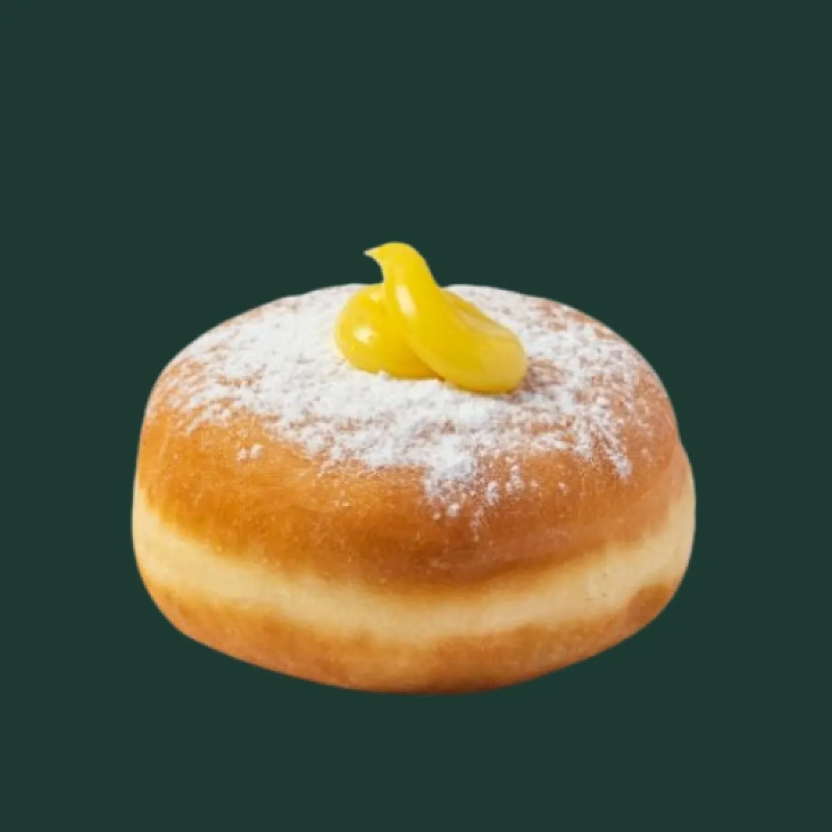 Donut with custard