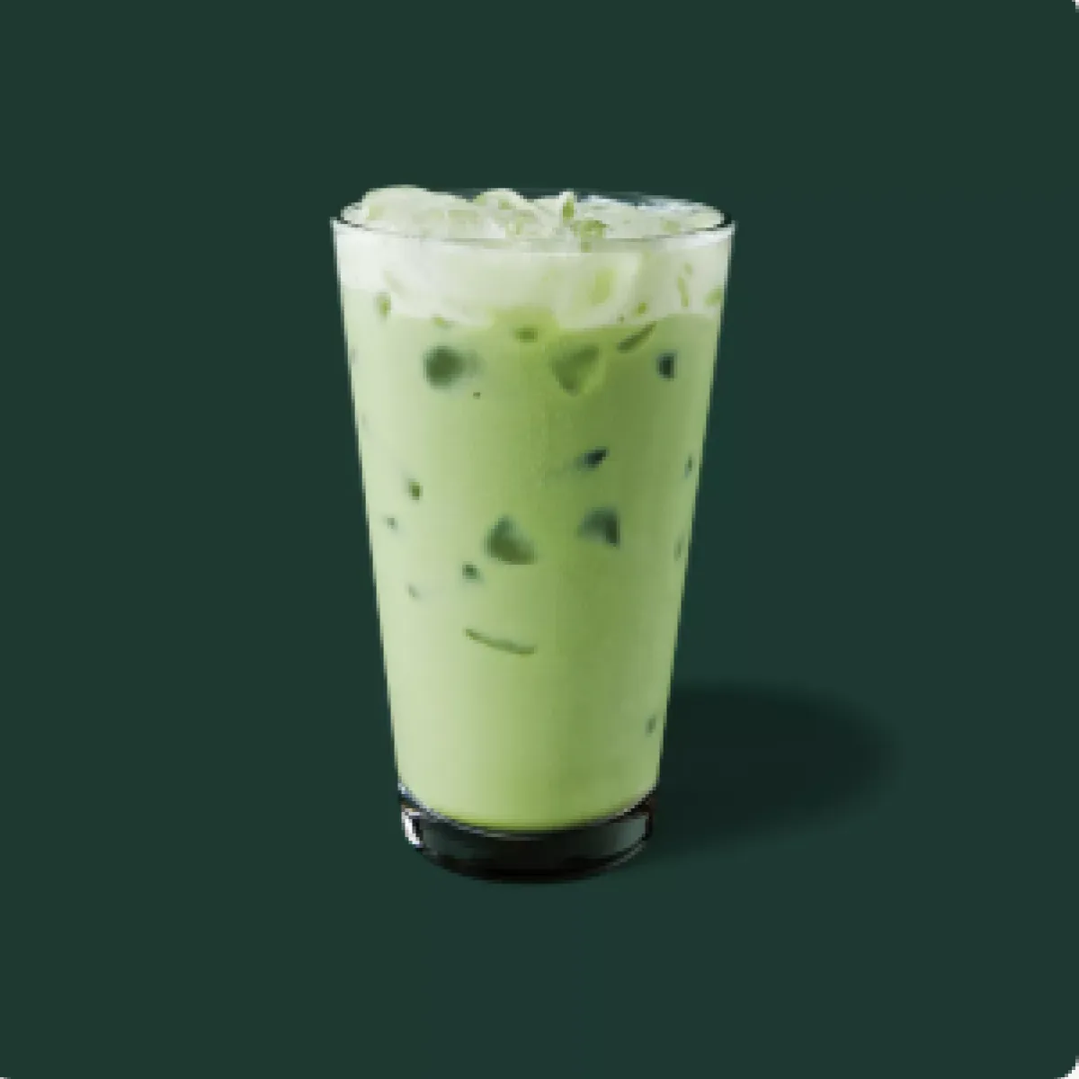 Iced Matcha Green Tea Latte
