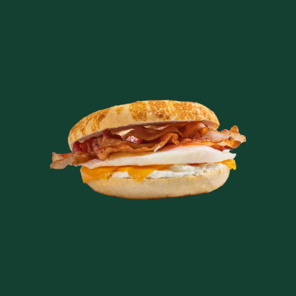 Bagel cu ou prăjit