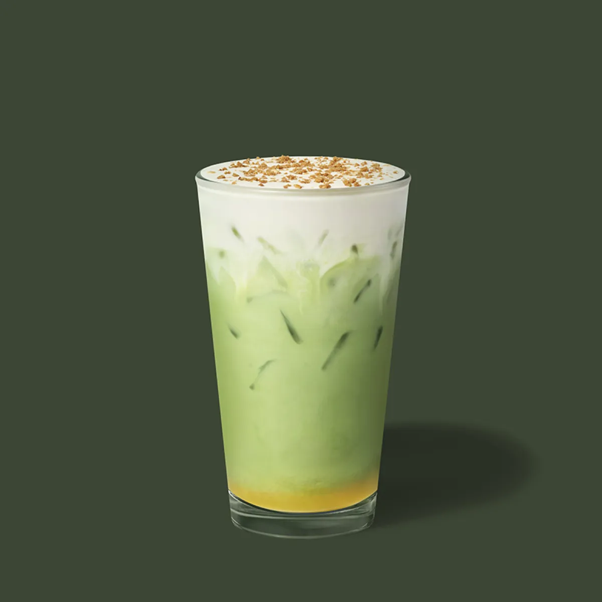 Iced Apple Crumble Matcha