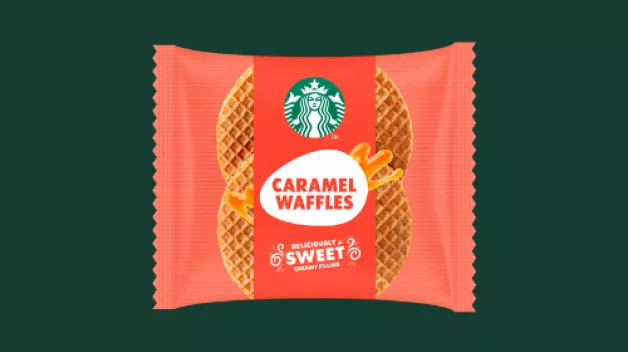 Caramel waffle