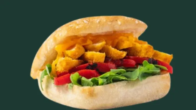 Chiflă cu șnițel de pui