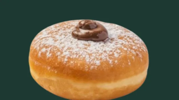 Gogoașă cu cremă cu alune de pădure și cacao