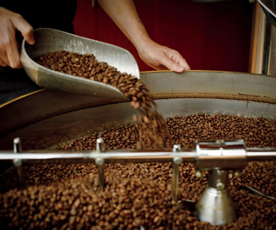 Coffee roasting process