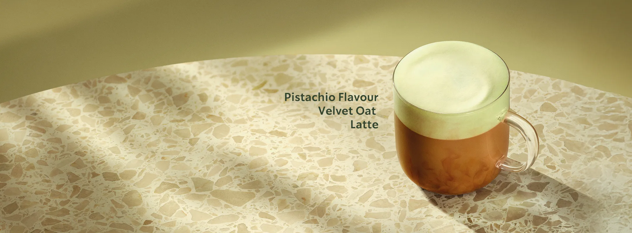 Pistachio Flavour Velvet Oat Latte